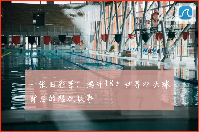 一张旧彩票：揭开18年世界杯买球背后的悲欢故事