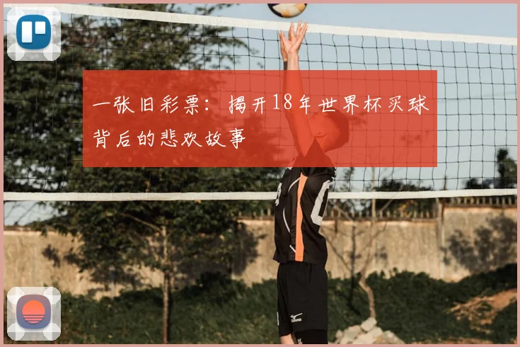 一张旧彩票:揭开18年世界杯买球背后的悲欢故事
