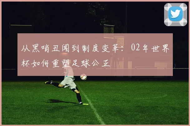 从黑哨丑闻到制度变革：02年世界杯如何重塑足球公正